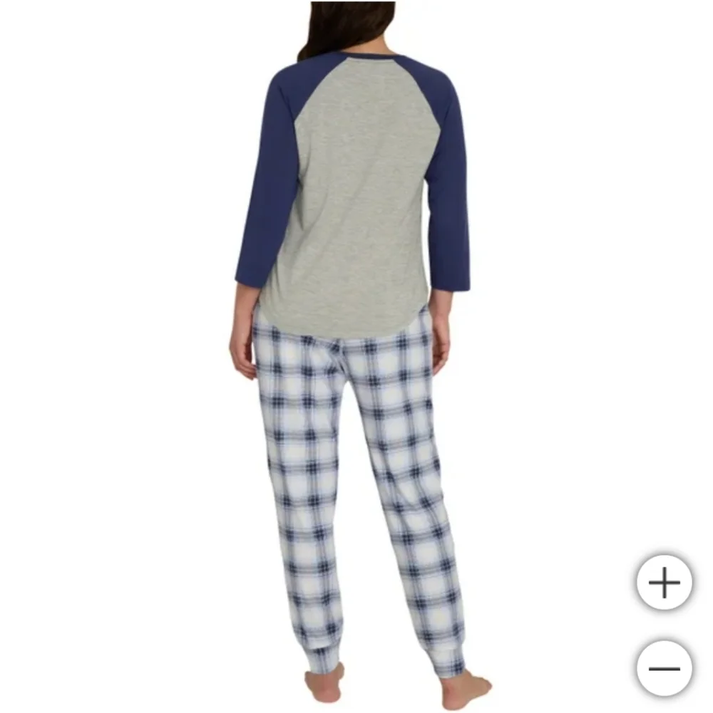NWT Eddie Bauer‎ Women's 2-piece Sleep Set Blue